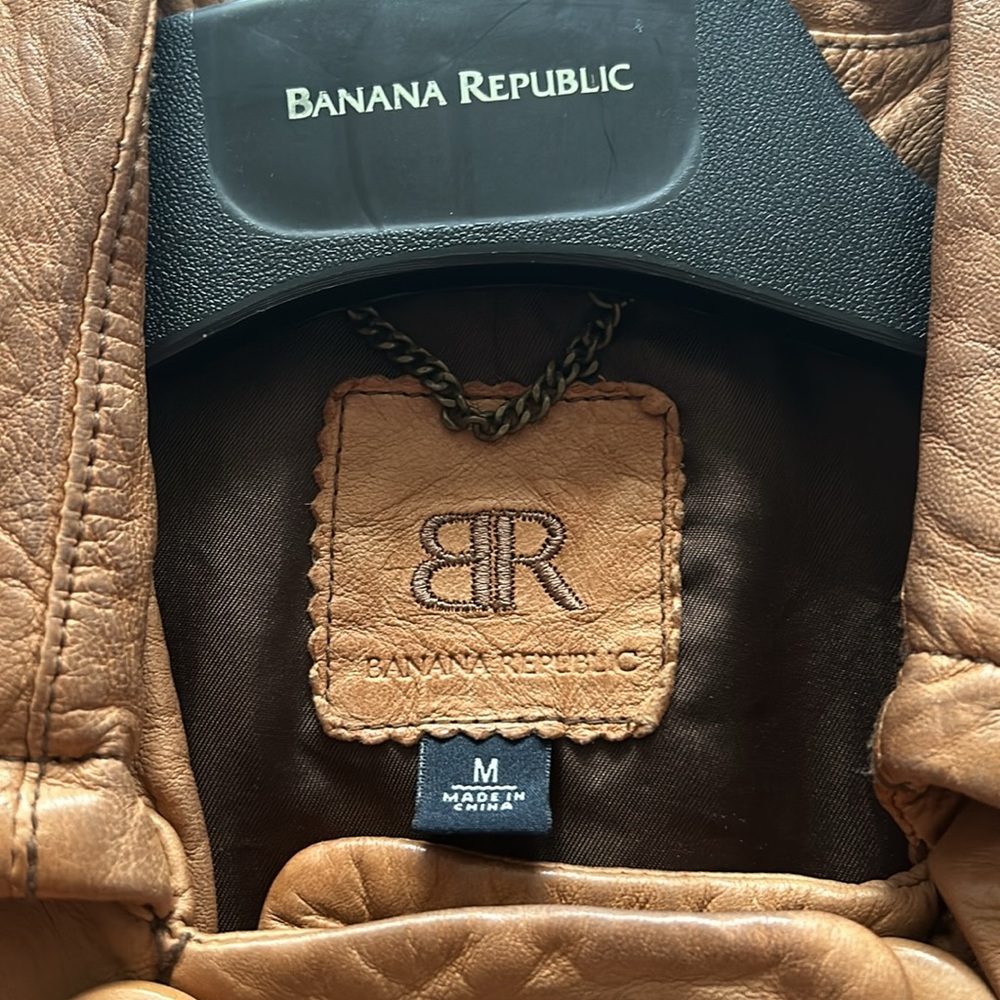 Banana Republic Leather jacket - Picture 5 of 7